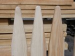 Tartak Strzelno - Produkty - Sztachety drewniane ołówkowe